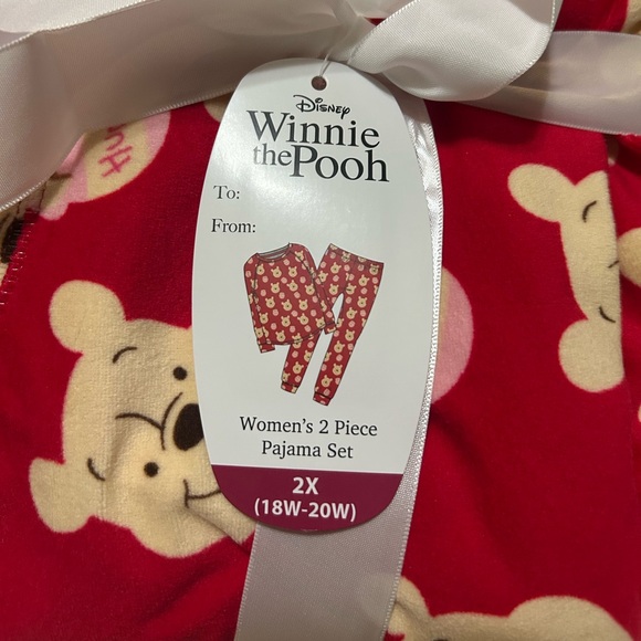 DISNEY WINNIE THE POOH 2 PIECE WOMENS PAJAMA SET - Picture 4 of 4